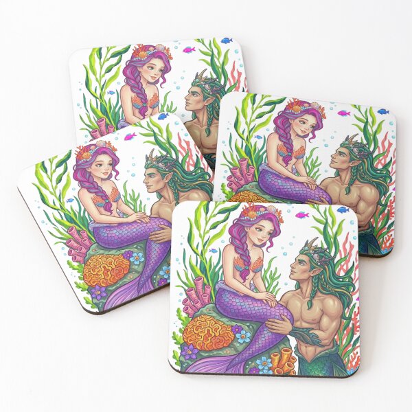 Item preview, Underwater Couple designed and sold by PP&RAINBOW SHOP.