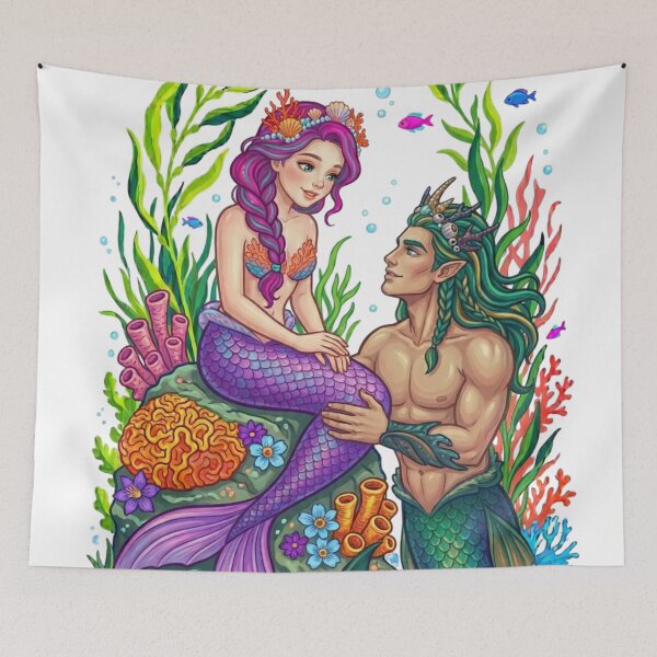 Item preview, Underwater Couple designed and sold by PP&RAINBOW SHOP.