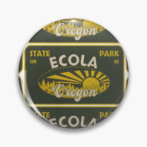 Item preview, Ecola State Park, Oregon, badge design designed and sold by Wanderful-roads.