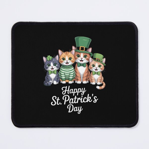 Item preview, St Patrick Cats designed and sold by Moon-Ape.