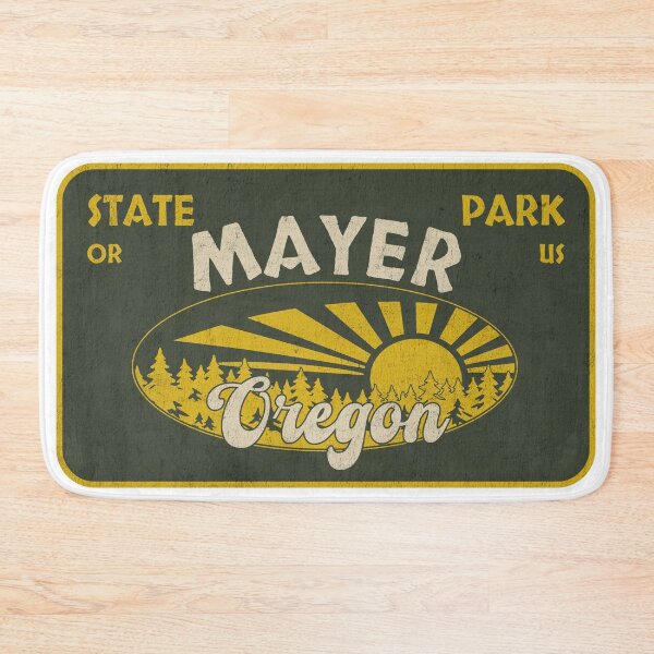 Item preview, Mayer State Park, Oregon, badge design designed and sold by Wanderful-roads.