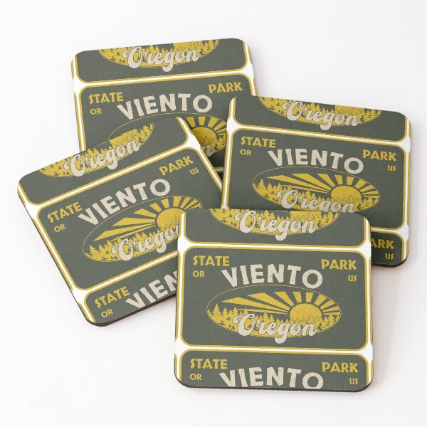 Item preview, Diseño de la insignia del Parque Estatal Viento, Oregón designed and sold by Wanderful-roads.