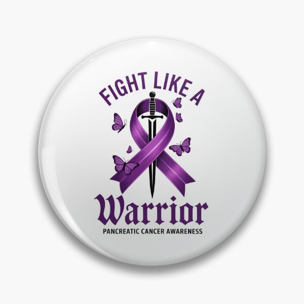 Item preview, Pancreatic Cancer Awareness Support Squad, Fight Like a Warrior Pancreatic Cancer Support designed and sold by Moon-Ape.
