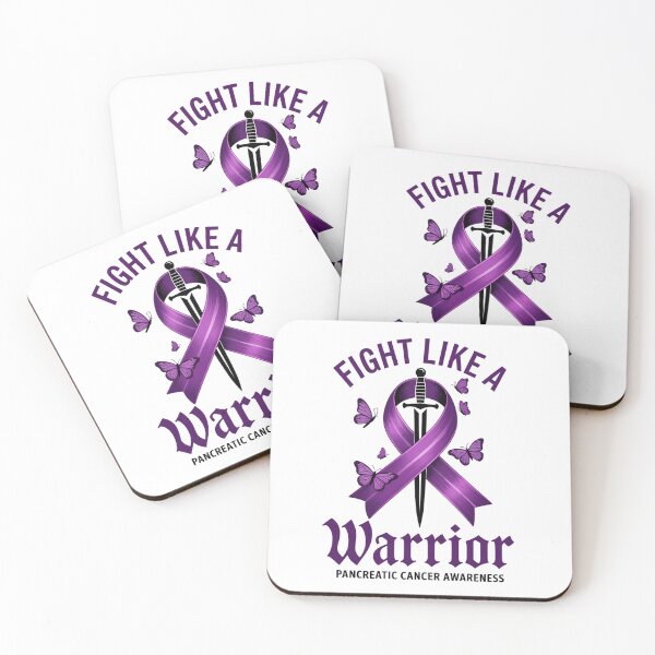 Item preview, Pancreatic Cancer Awareness Support Squad, Fight Like a Warrior Pancreatic Cancer Support designed and sold by Moon-Ape.