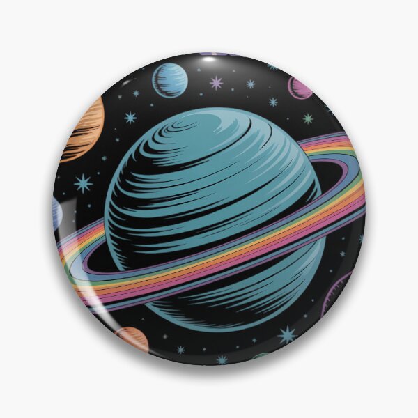 Item preview, Rainbow Flag Planets Space Safe Cosmic LGBTQ Pride Month designed and sold by waislumekinwye.