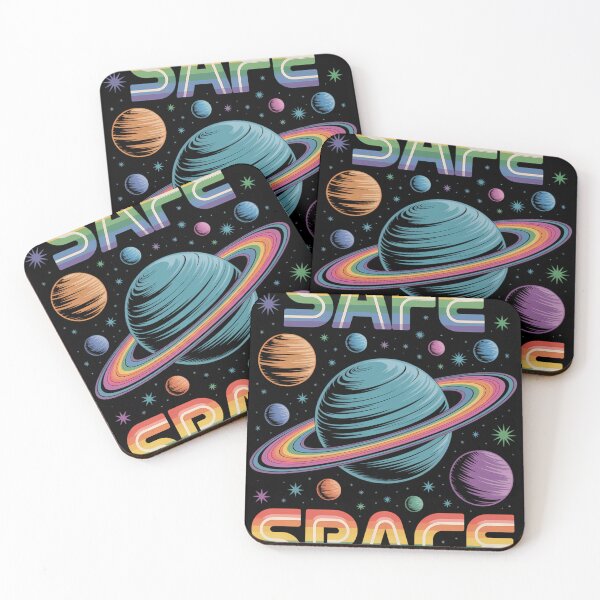 Item preview, Rainbow Flag Planets Space Safe Cosmic LGBTQ Pride Month designed and sold by waislumekinwye.