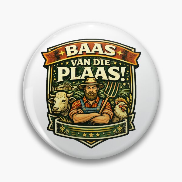 Item preview, Baas van die Plaas! designed and sold by Throwing-Corn.