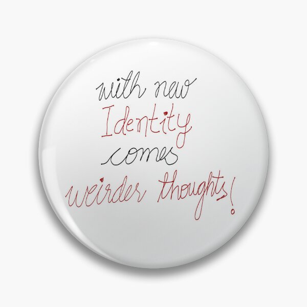 Item preview, New Identity Weirder Thoughts – Healing Mindset Quote Design designed and sold by THE JAVE STUDIOS.