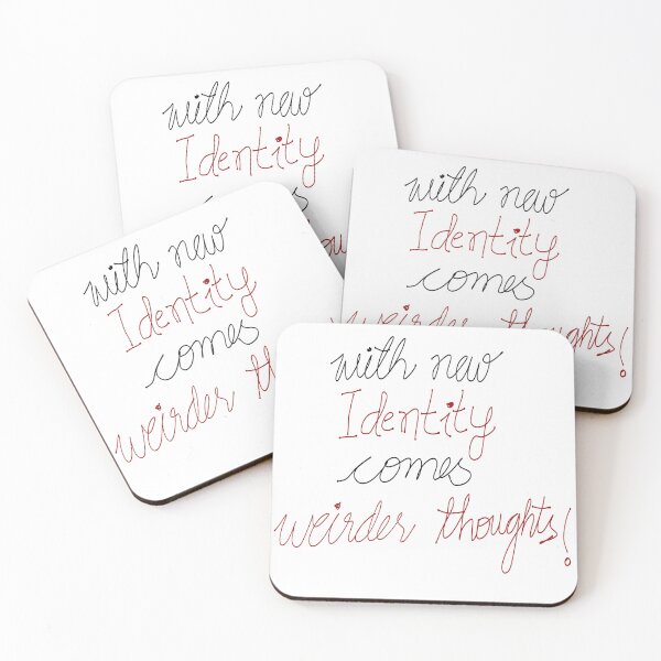 Item preview, New Identity Weirder Thoughts – Healing Mindset Quote Design designed and sold by THE JAVE STUDIOS.