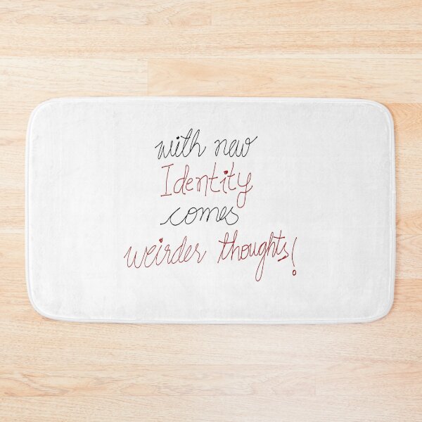 Item preview, New Identity Weirder Thoughts – Healing Mindset Quote Design designed and sold by THE JAVE STUDIOS.