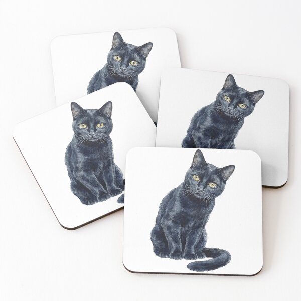 Item preview, Black Cat designed and sold by 4rtistcDrift.