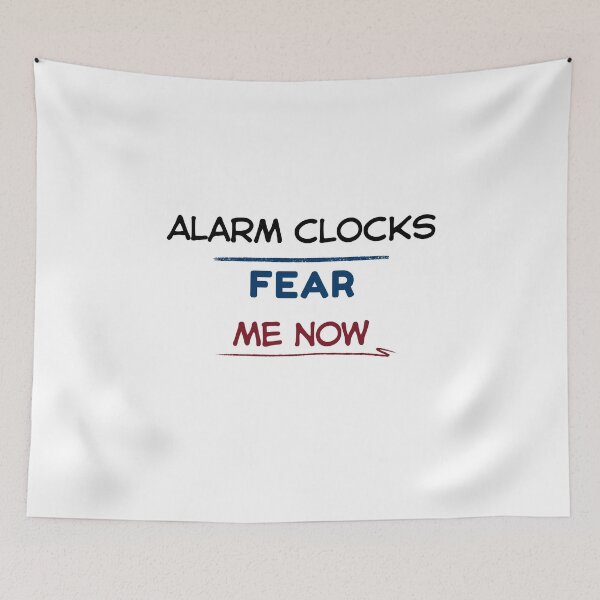 Item preview, Funny Retirement Quote Alarm clocks fear me now designed and sold by TeeArtWorld.