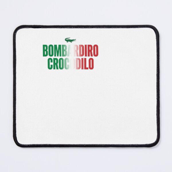 Item preview, Bombardiro Crocodilo Italian Flag | Brainrot Meme Text Design designed and sold by BinAlgoPix.