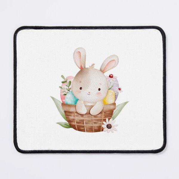 Item preview, Little bunny in an Easter basket designed and sold by PeterskyDesign.