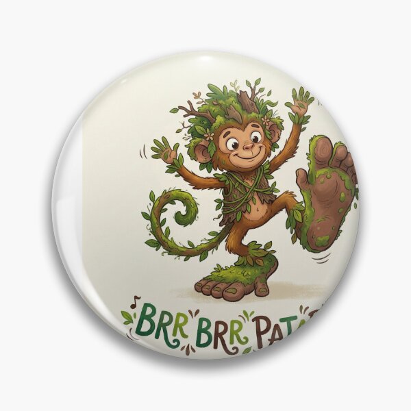Item preview, Brr Brr Patapim Cartoon | Italian Brainrot Character designed and sold by BinAlgoPix.
