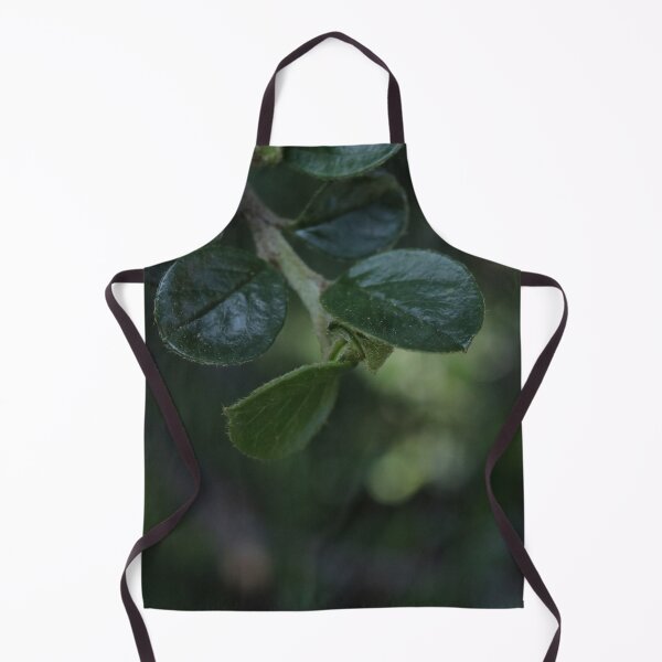 Item preview, Deep Green Glossy Leaves Macro - Moody Botanical Art designed and sold by vikko-art.