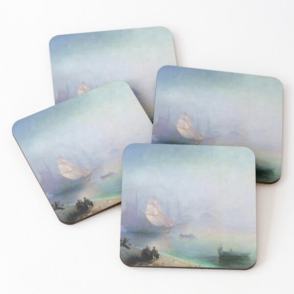Item preview, The Bay of Naples on misty morning designed and sold by SharonTheFirst.