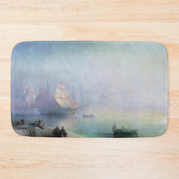 Item preview, The Bay of Naples on misty morning designed and sold by SharonTheFirst.