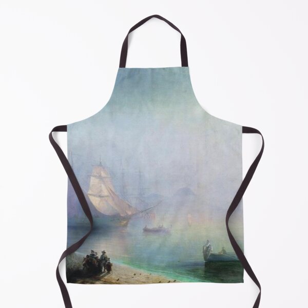 Item preview, The Bay of Naples on misty morning designed and sold by SharonTheFirst.