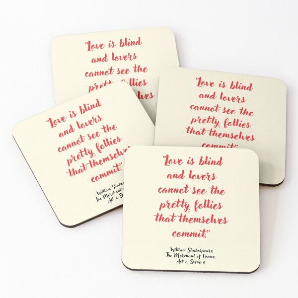Item preview, Phat Shakespeare Quote from The Merchant of Venice designed and sold by CharlottePlaceArt.