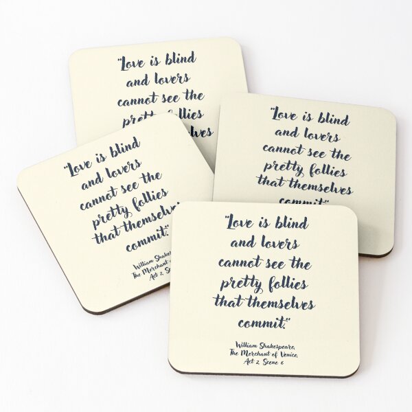 Item preview, Phat Shakespeare Quote from The Merchant of Venice designed and sold by CharlottePlaceArt.