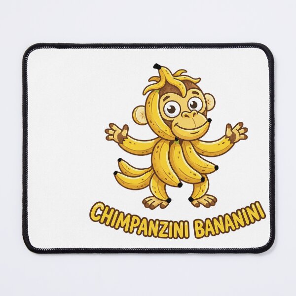 Item preview, Chimpanzini Bananini Cartoon | Italian Brainrot Meme designed and sold by BinAlgoPix.