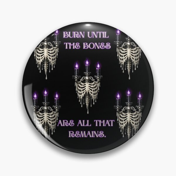 Item preview, The Eternal Pyre | Gothic Ribcage Candelabra & Dark Poetry Art designed and sold by Studio77-Gothic.
