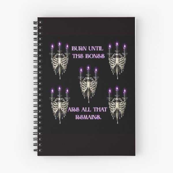Item preview, The Eternal Pyre | Gothic Ribcage Candelabra & Dark Poetry Art designed and sold by Studio77-Gothic.