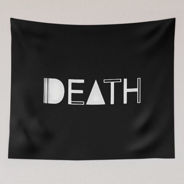 Item preview,  Death - Proto-Punk Band From Detroit White Letters Logo designed and sold by Mikebackers21.