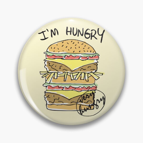 Item preview, Very Hungry Burger Lover – Funny “I’m Hungry Very Hungry” Foodie Graphic Design designed and sold by artworkathome.