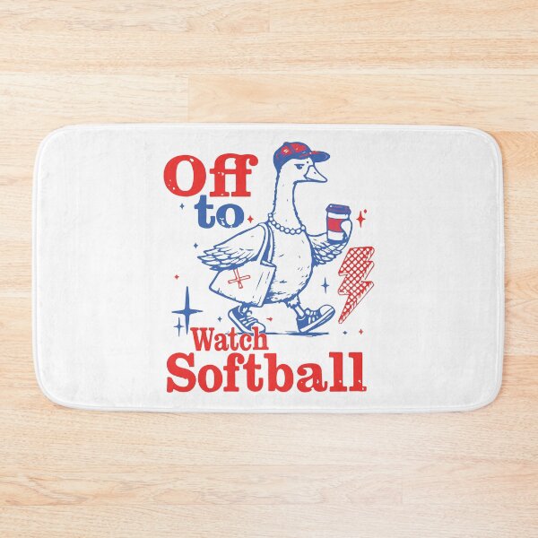 Item preview, Funny goose design ready for softball game day. Perfect for softball fans, players, and families who love cheering from the stands. Great for games, tournaments, or as a fun gift. designed and sold by kiralynstration.