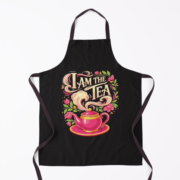 Item preview, I Am The Tea Funny Floral Teapot Aesthetic Tea Lover Design designed and sold by kiralynstration.