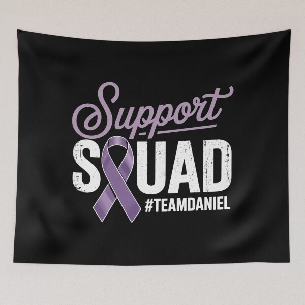 Item preview, Pancreatic Cancer Support Squad Purple Ribbon Awareness designed and sold by Moon-Ape.