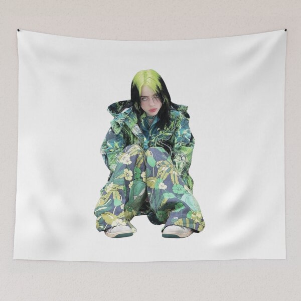 Item preview, green roots Billie Eilish Photo designed and sold by Crealice.