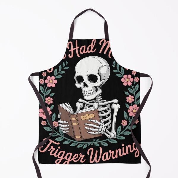 Item preview, Dark Romance Had Me at Trigger Warning Skeleton designed and sold by bloodhumph.