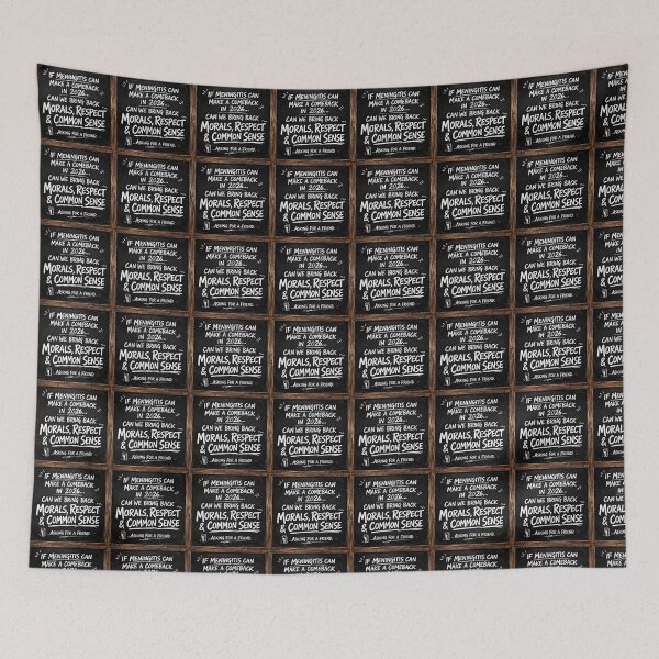 Item preview, Bring Back Morals Respect Common Sense designed and sold by Hornace88studio.