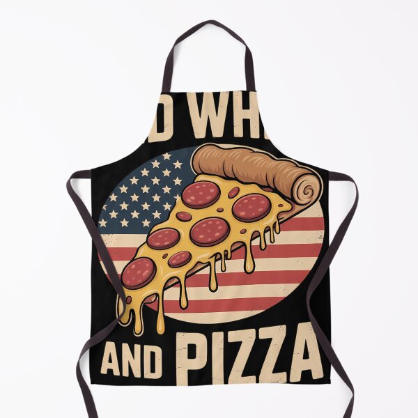 Item preview, Red White & Pizza Slice American Flag Patriotic 4th Of July designed and sold by bloodhumph.