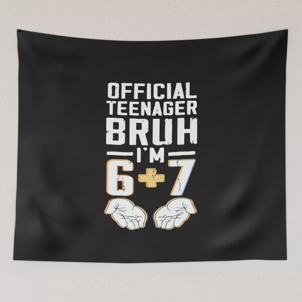 Item preview, 13th Birthday Boy Official Teenager Funny 13 Meme Design designed and sold by kiralynstration.