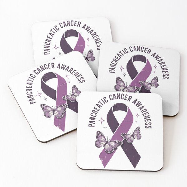 Item preview, Pancreatic Cancer Purple ribbon Cancer Awareness designed and sold by Moon-Ape.