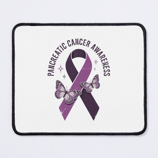 Item preview, Pancreatic Cancer Purple ribbon Cancer Awareness designed and sold by Moon-Ape.
