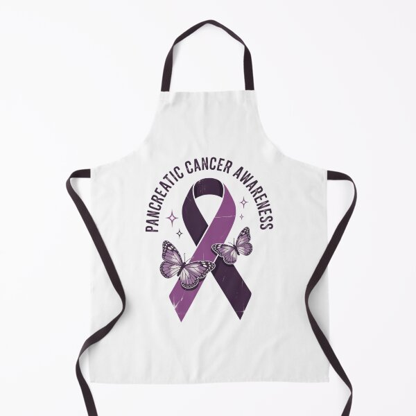 Item preview, Pancreatic Cancer Purple ribbon Cancer Awareness designed and sold by Moon-Ape.