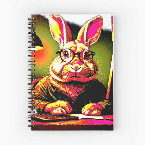 Item preview, Geek Bunny, a funny computer gift, for the geek and computer lover designed and sold by PiperParrot.