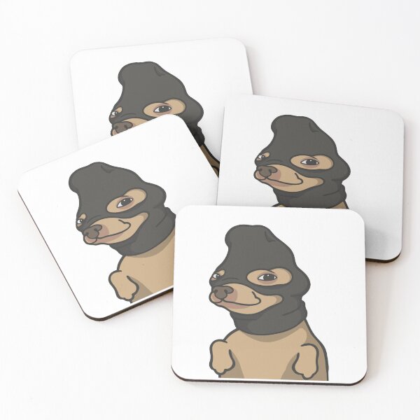 Item preview, Ski Mask Dog Mischief Cartoon Street Style Design designed and sold by SeriouslyArtistical.