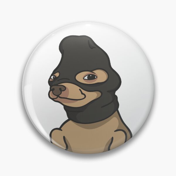 Item preview, Ski Mask Dog Mischief Cartoon Street Style Design designed and sold by SeriouslyArtistical.