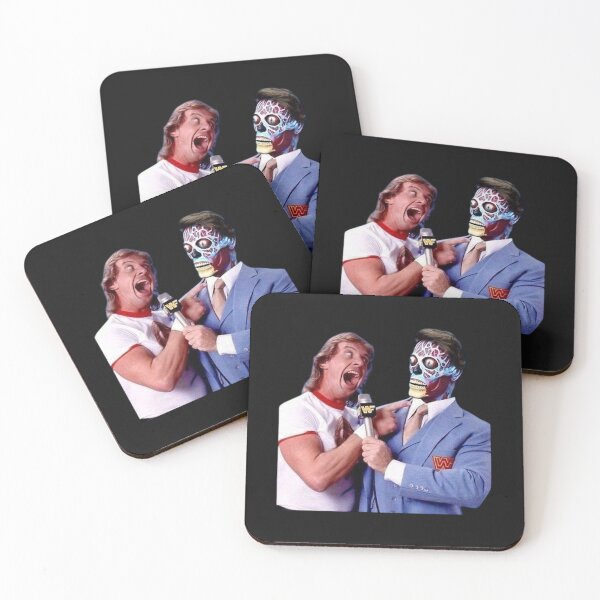 Item preview, Rowdy Roddy Piper They Live Alien Mashup designed and sold by shopmamabite.