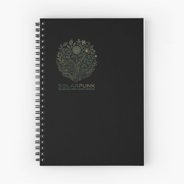 Item preview, Solarpunk Botanical Tech | Green Future Eco Aesthetic designed and sold by BinAlgoPix.