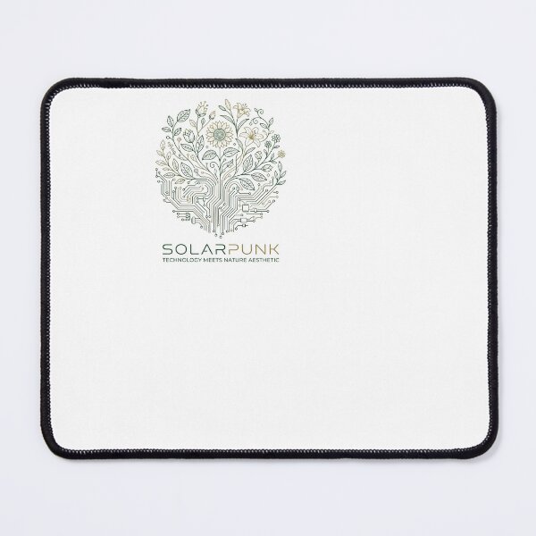 Item preview, Solarpunk Botanical Tech | Green Future Eco Aesthetic designed and sold by BinAlgoPix.