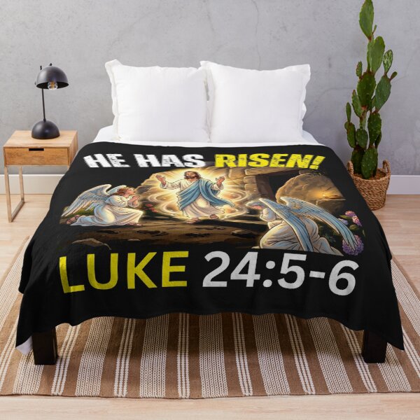 Item preview, He has Risen! Luke 24:5-6 designed and sold by UnboundFull.