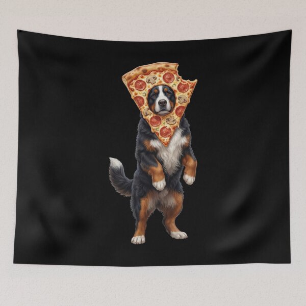 Item preview, Funny Bernese Mountain Dog Pizza Meme Dog Mom Dad Lover designed and sold by TerryConnells.