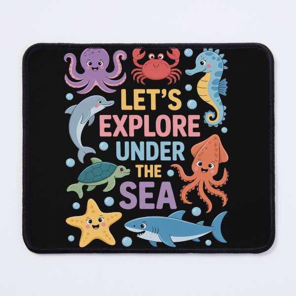Item preview, Let's Explore Under The Sea Back to School Student Teacher designed and sold by RonnasJackson.